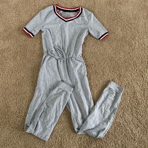 Small gray jumpsuit